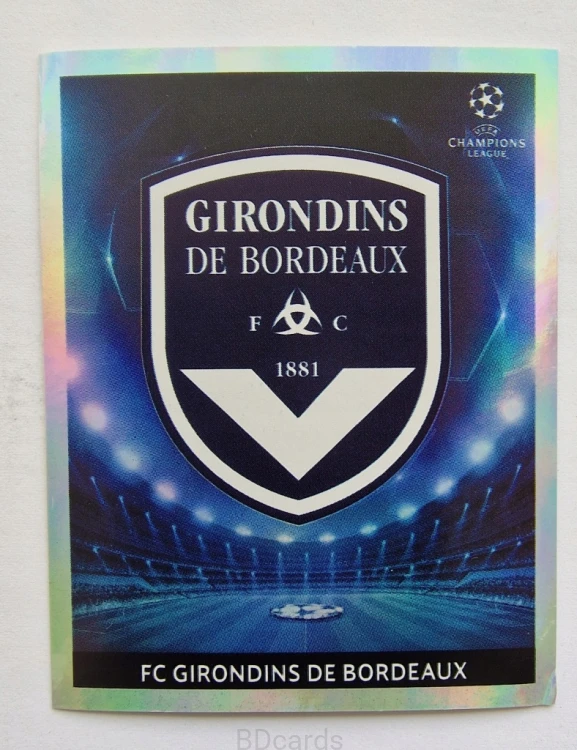 2009-10 Panini Champions Logo Girondins Bordoux /CL