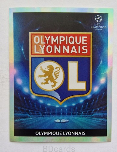 2009-10 Panini Champions Logo Olympique Lyon /CL