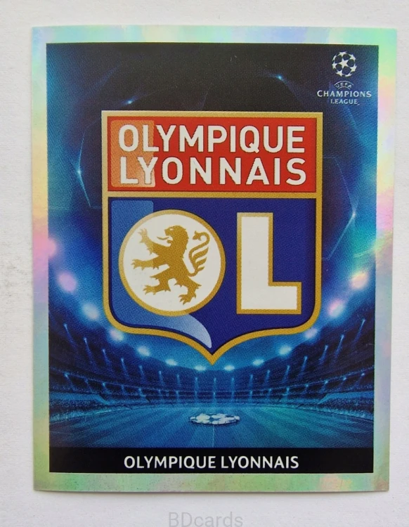2009-10 Panini Champions Logo Olympique Lyon /CL