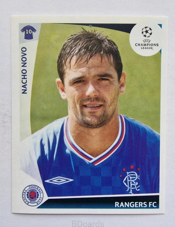 2009-10 Panini Champions Nacho Novo Rangers /CL