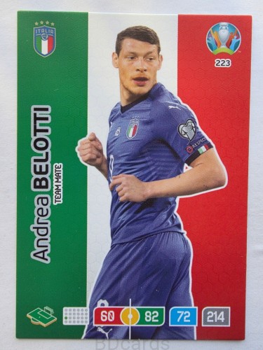2020 Panini Euro Andrea Belotti Włochy Nr 223 /O