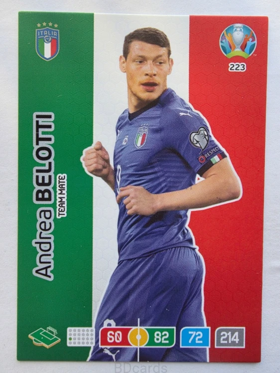 2020 Panini Euro Andrea Belotti Włochy Nr 223 /O