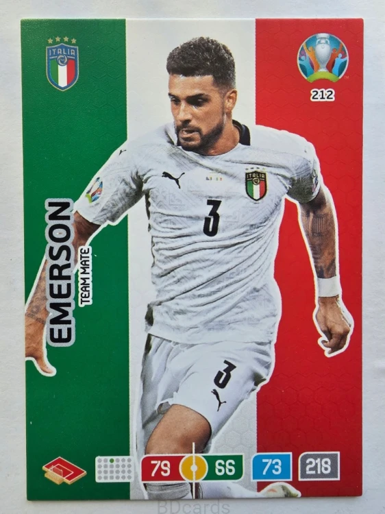 2020 Panini Euro Emerson Włochy Nr 212 /O