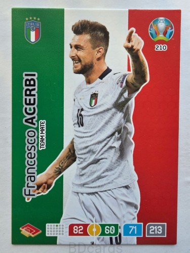 2020 Panini Euro Francesco Acerbi Włochy Nr 210 /O