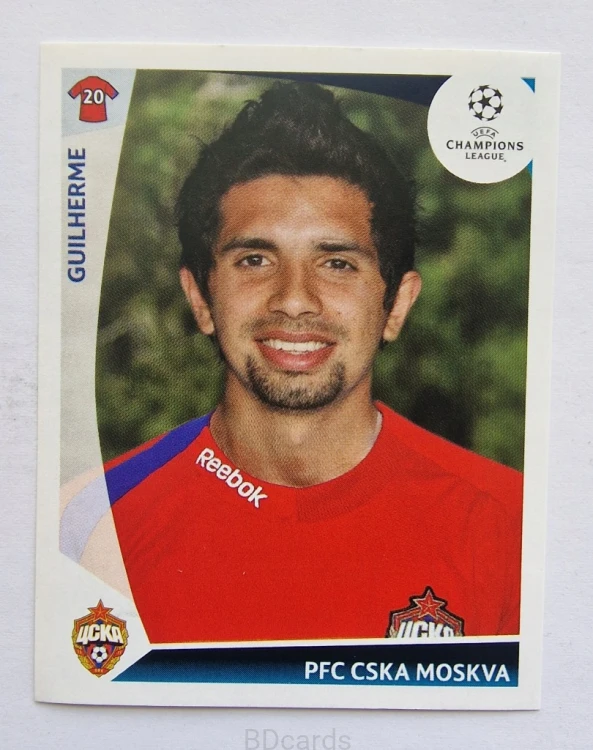 2009-10 Panini Champions League Guilherme CSKA Moskva /CL
