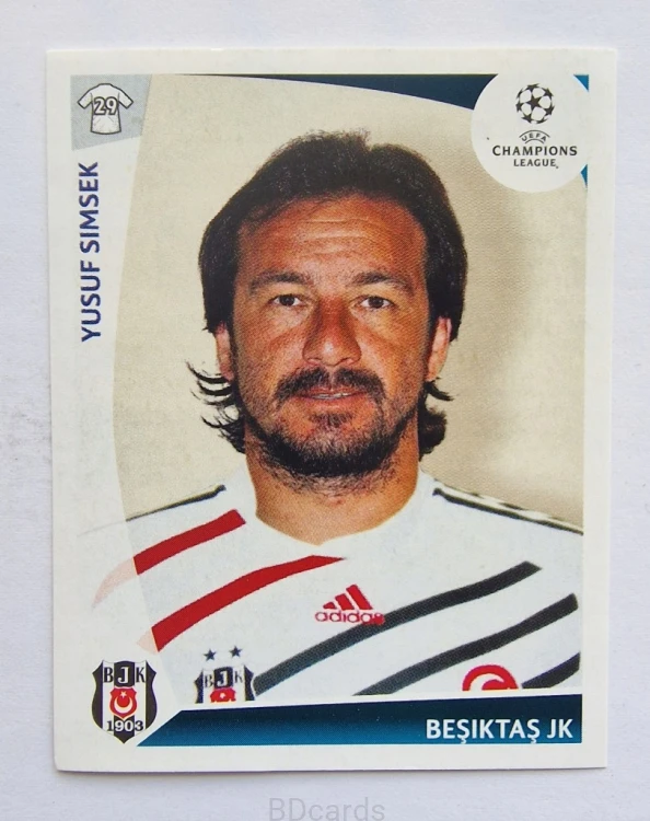 2009-10 Panini Champions League Yusuf Somsek Besiktas /CL