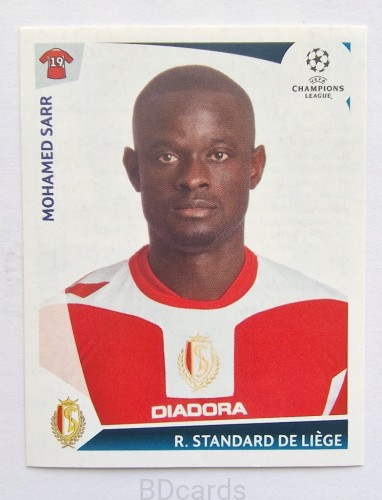 2009-10 Panini Champions Mohamed Sarr Standard Liege /CL