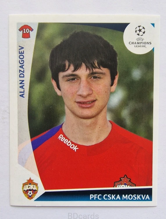 2009-10 Panini Champions Alan Dzagoev CSKA Moskva /CL