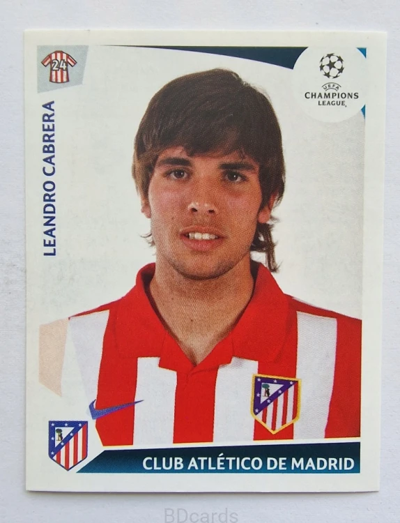 2009-10 Panini Champions League Leandro Cabrera Atletico Madryt /CL