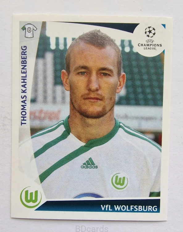 2009-10 Panini Champions League Thomas Kahlenberg VFL Wolfsburg /CL
