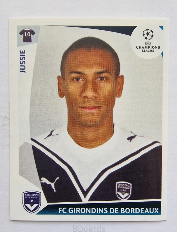 2009-10 Panini Champions League Jussie Girondins Bordeaux /CL