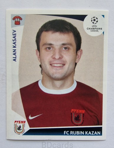 2009-10 Panini Champions League Alan Kasaev Rubin Kazan /CL
