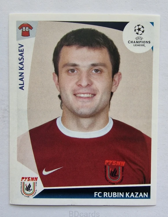 2009-10 Panini Champions League Alan Kasaev Rubin Kazan /CL