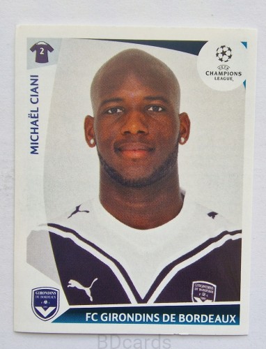 2009-10 Panini Champions League Michael Ciani Girondins Bordeaux /CL