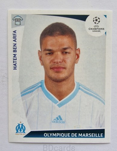 2009-10 Panini Champions League Hatem Ben Afra Olympique Marsylia /CL
