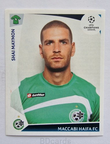 2009-10 Panini Champions League Shai Maymon Maccabi Haifa /CL