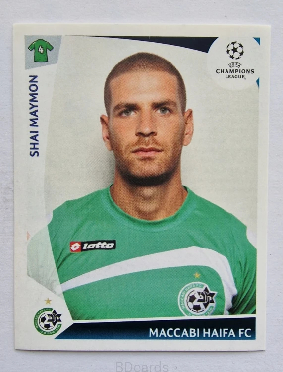 2009-10 Panini Champions League Shai Maymon Maccabi Haifa /CL
