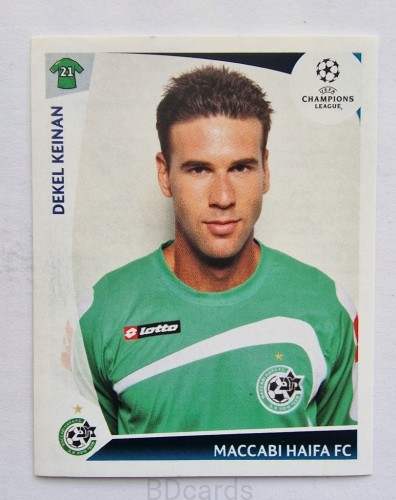 2009-10 Panini Champions League Dekel Keinan Maccabi Haifa /CL