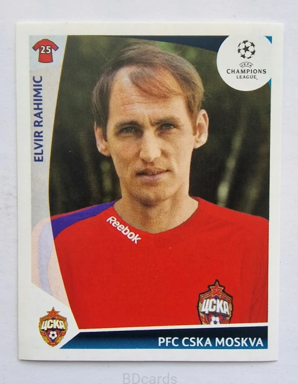 2009-10 Panini Champions League Elvir Rahimic CSKA Moskva /CL