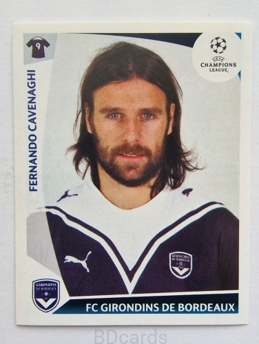 2009-10 Panini Champions League Fernando Cavenaghi Girondins Bordeaux /CL