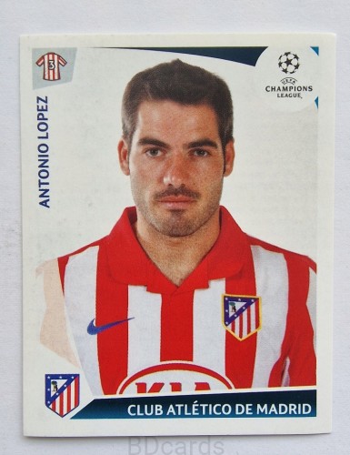 2009-10 Panini Champions League Antonio Lopez Atletico Madryt /CL
