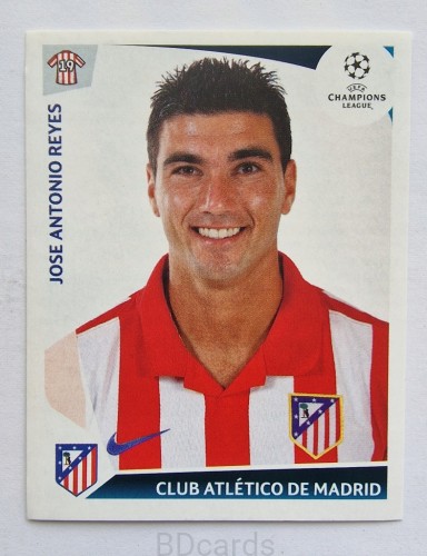 2009-10 Panini Champions League Jose Antonio Reyes Atletico Madryt /CL