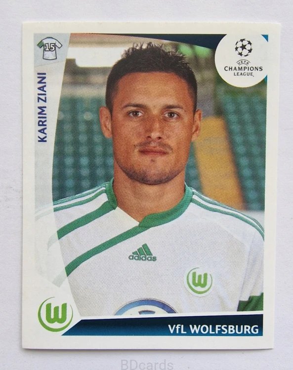 2009-10 Panini Champions League Jose Karim Ziani VFL Wolfsburg /CL