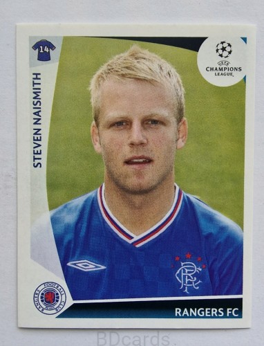 2009-10 Panini Champions League Steven Naismith Rangers /CL