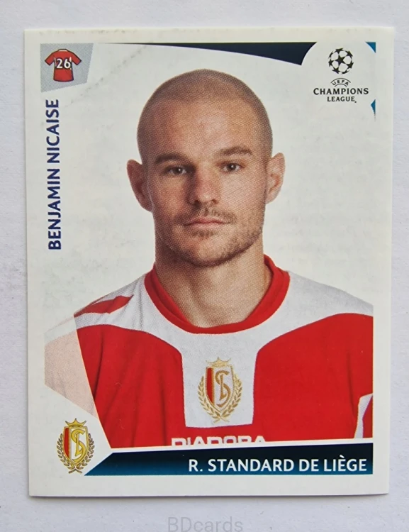 2009-10 Panini Champions League Benjamin Nicaise Standard Liege /CL