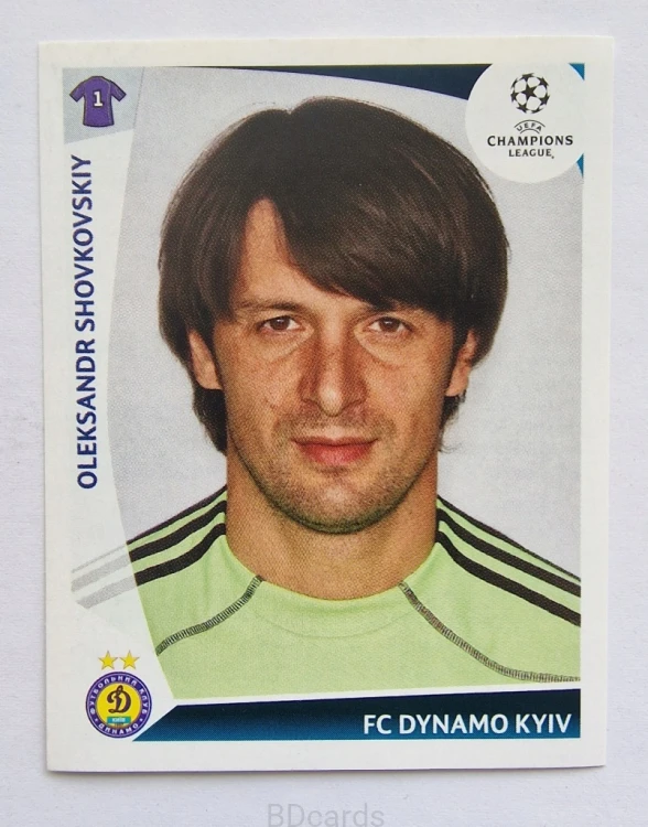 2009-10 Panini Champions League Oleksandr Shovskovskiy Dynamo Kyiv /CL
