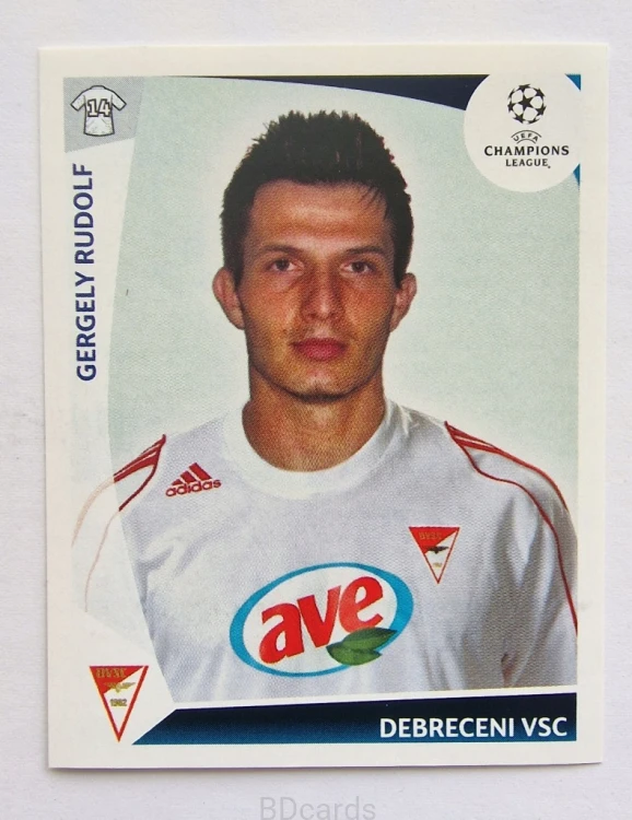2009-10 Panini Champions League Gergely Rudolf Debreceni /CL