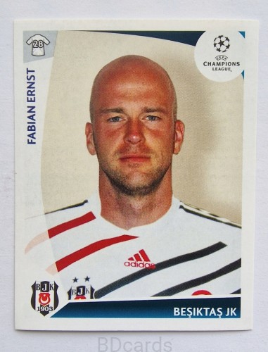 2009-10 Panini Champions League Fabian Ernst Besiktas /CL
