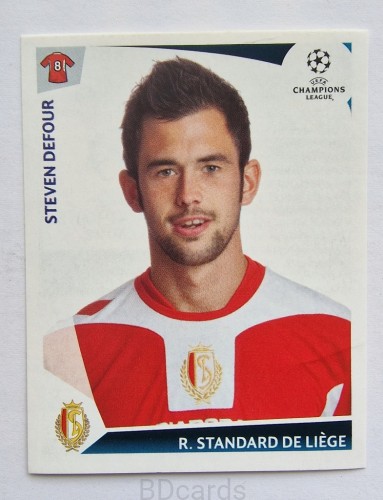 2009-10 Panini Champions League Steven Defour Standard Liege /CL