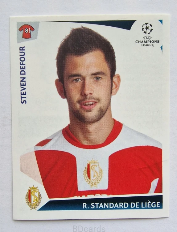 2009-10 Panini Champions League Steven Defour Standard Liege /CL