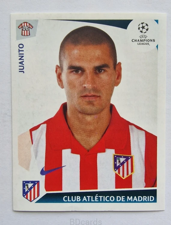 2009-10 Panini Champions League Juanito Atletico Madryt /CL