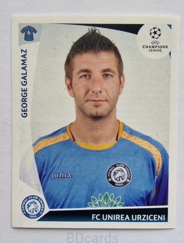 2009-10 Panini Champions League George Galamaz Fc Unirea Urziceni /CL