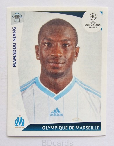 2009-10 Panini Champions League Mamadou Niang Olympique Marsylia /CL