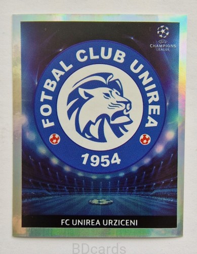 2009-10 Panini Champions League Logo Unirea Urziceni /CL
