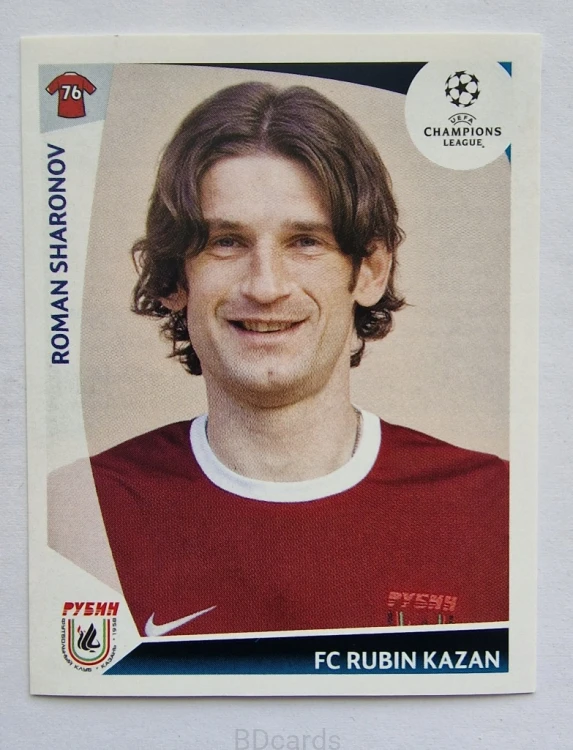 2009-10 Panini Champions League Roman Sharonov Rubin Kazan /CL