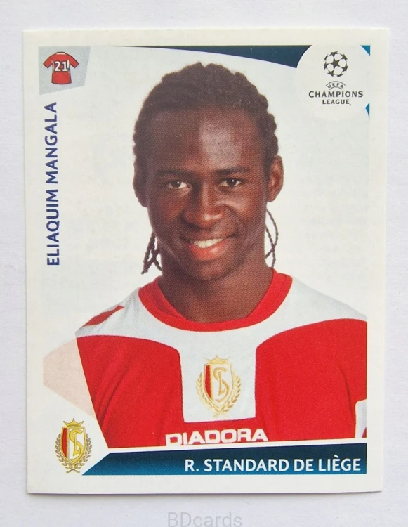 2009-10 Panini Champions League Eliaquim Mangala Standard Liege /CL
