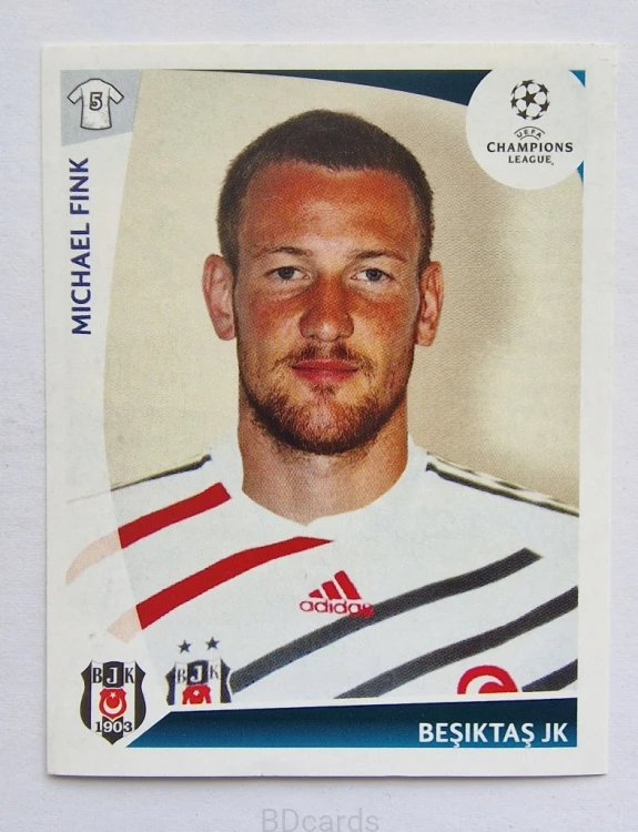 2009-10 Panini Champions League Michael Fink Besiktas /CL