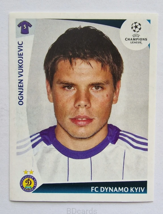 2009-10 Panini Champions League Ongjen Vukojevic Fx Dynamo Kyiv /CL