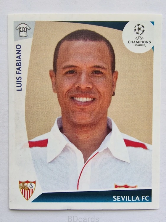 2009-10 Panini Champions League Luis Fabiano Sevilla /CL