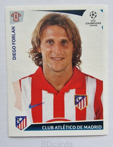 2009-10 Panini Champions League Diego Forlan Atletico Madryt /CL