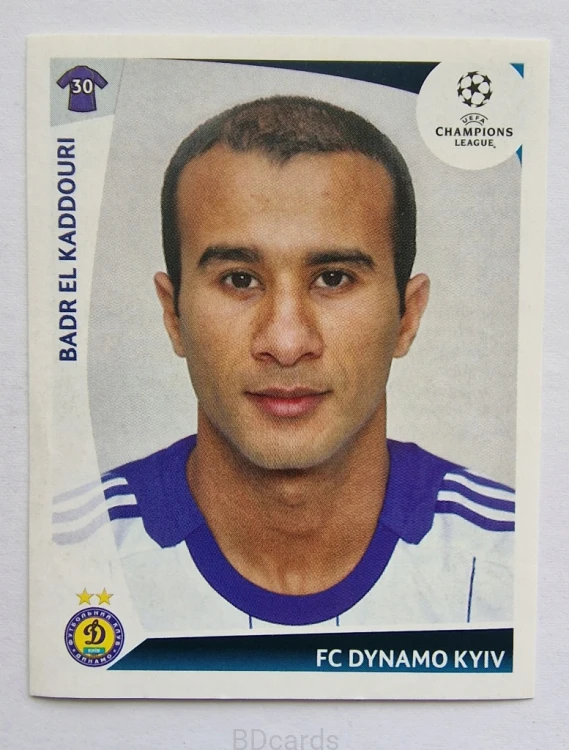 2009-10 Panini Champions League Bard El Kaddouri Dynamo Kyiv /CL