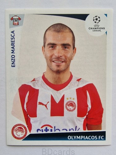 2009-10 Panini Champions League Enzo Maresca Olympiacos /CL
