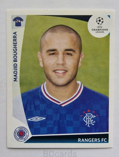 2009-10 Panini Champions League Madjid Bougherra Rangers /CL