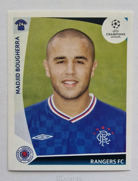2009-10 Panini Champions League Madjid Bougherra Rangers /CL