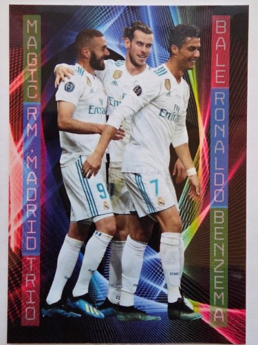 2025 Karta Ronaldo Bale Benzema Real Madryt Magic Trio Limited Edition /BD9
