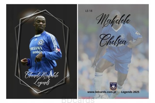 2025 Karta Legends Claude Makelele Chelsea Londyn Limited Edition /BD